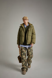 Camouflage Cargo Wide Pants