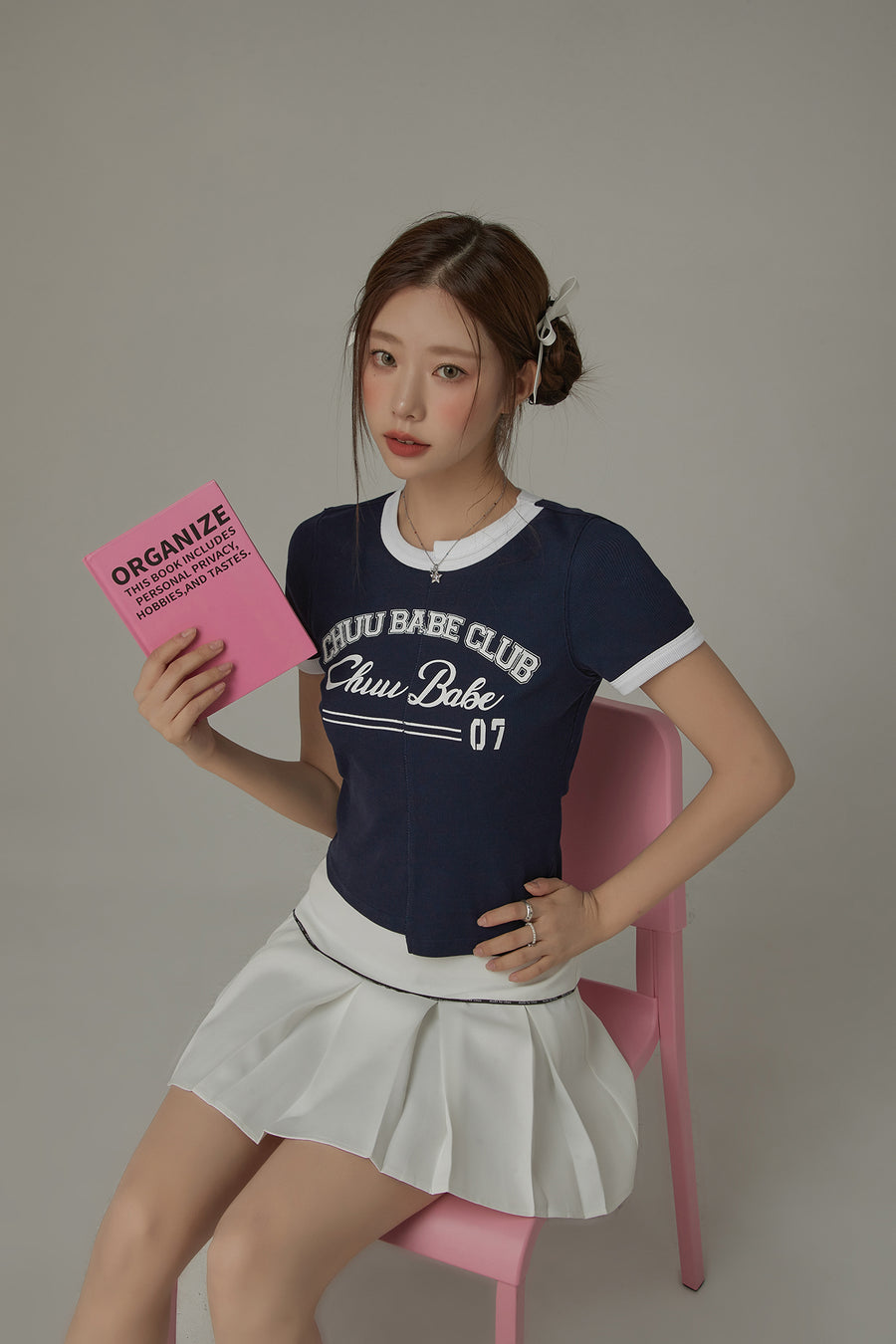 CHUU Babe Club Sporty Varsity T-Shirt