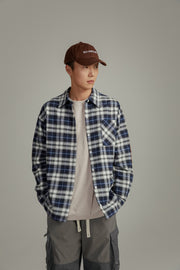 Checked Loose Fit Shirt