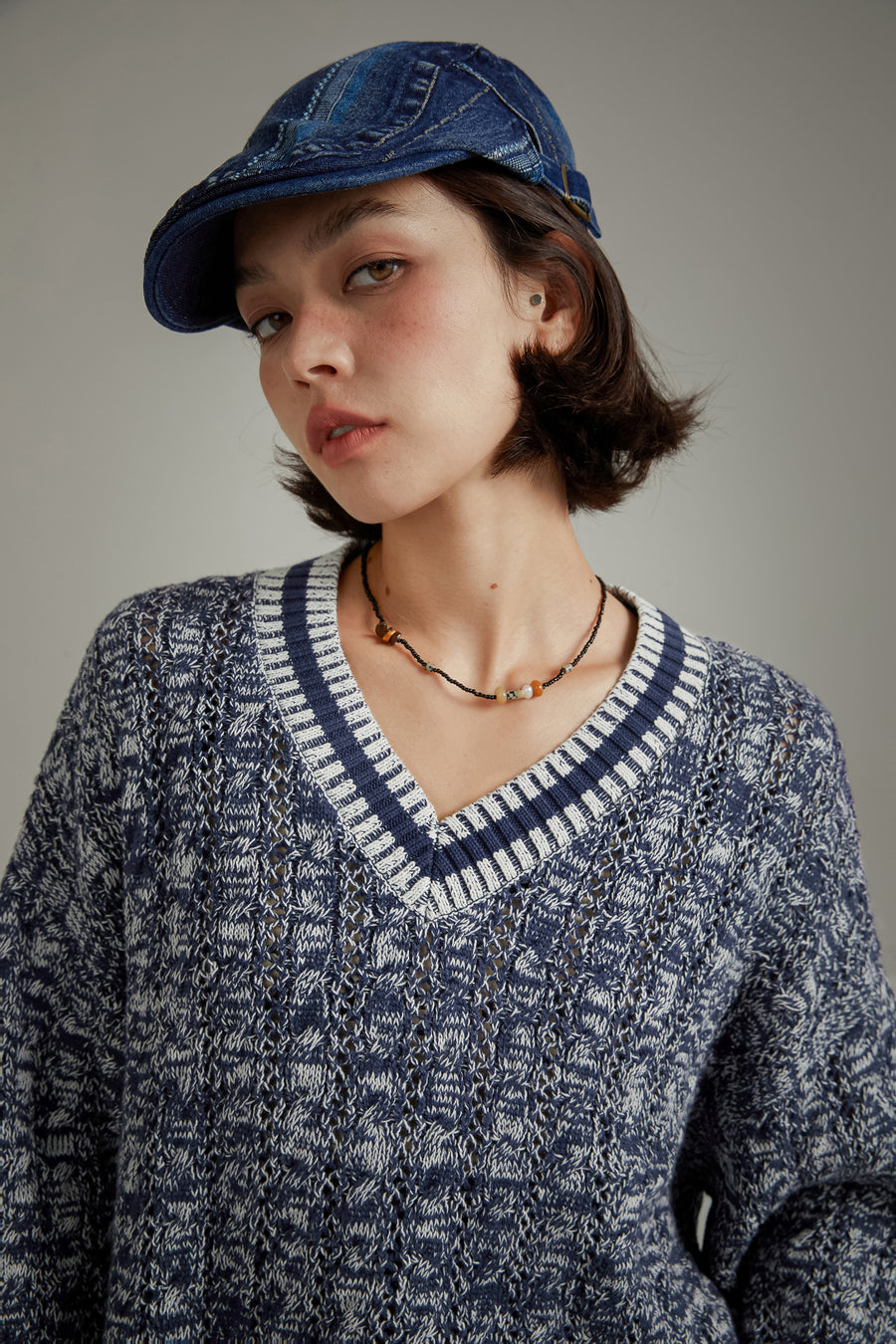 CHUU V-Neck Loose Knit Sweater