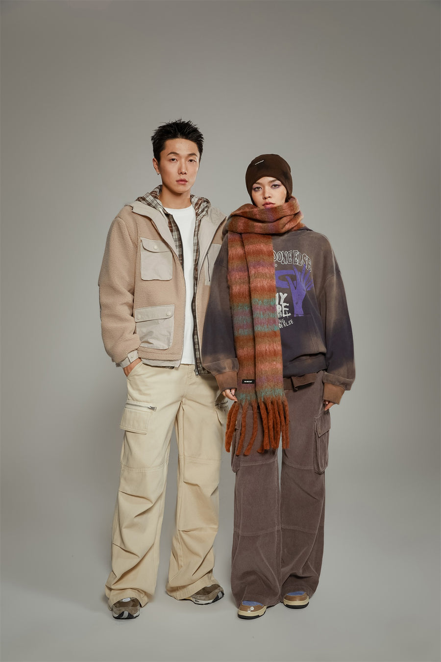 CHUU Corduroy Cargo Pants