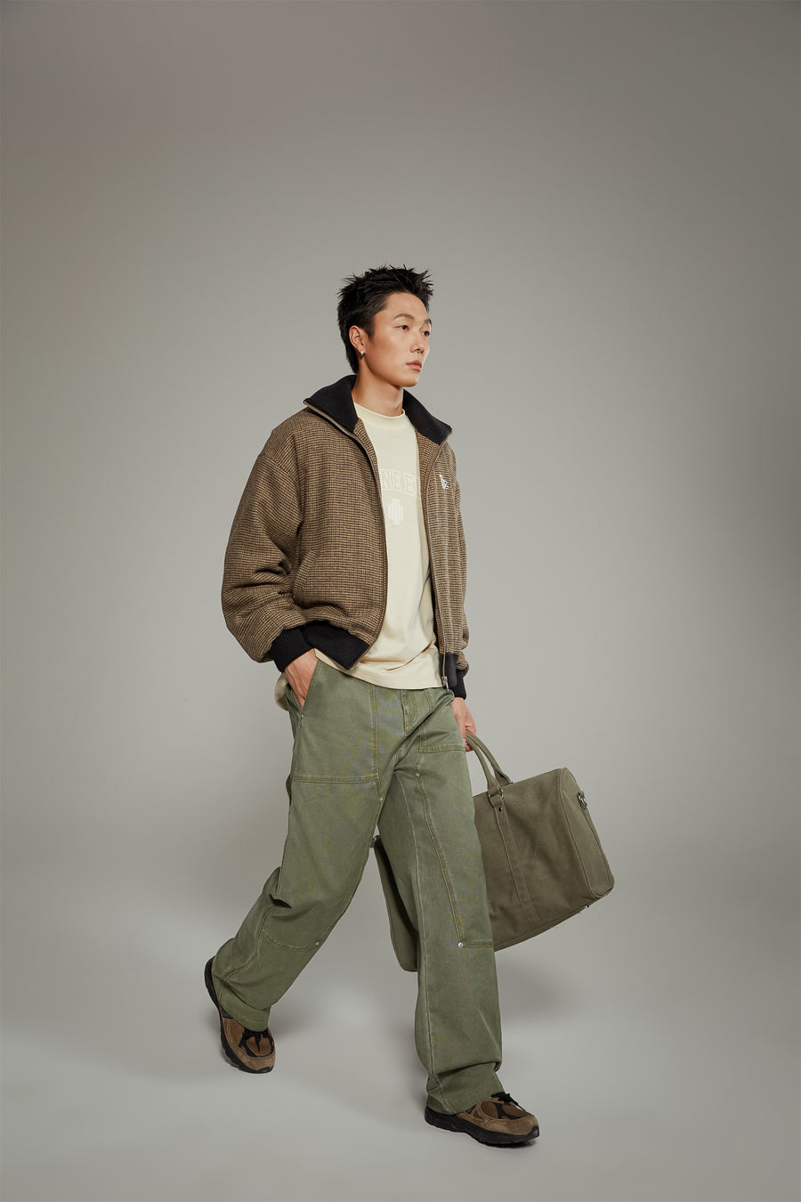 CHUU Color Pocket Wide Pants