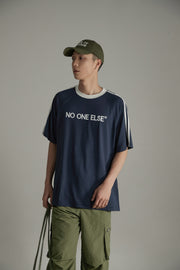 Noe Letter Printed Raglan T-Shirt