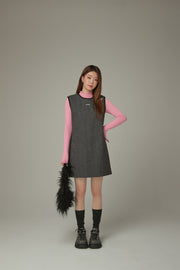 Line Color Matching Dress