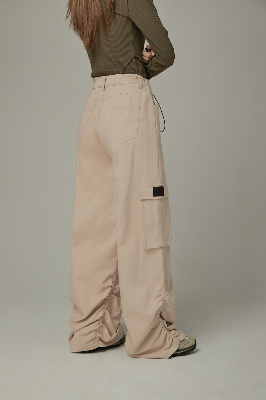 CHUU Pocket Straight Pants