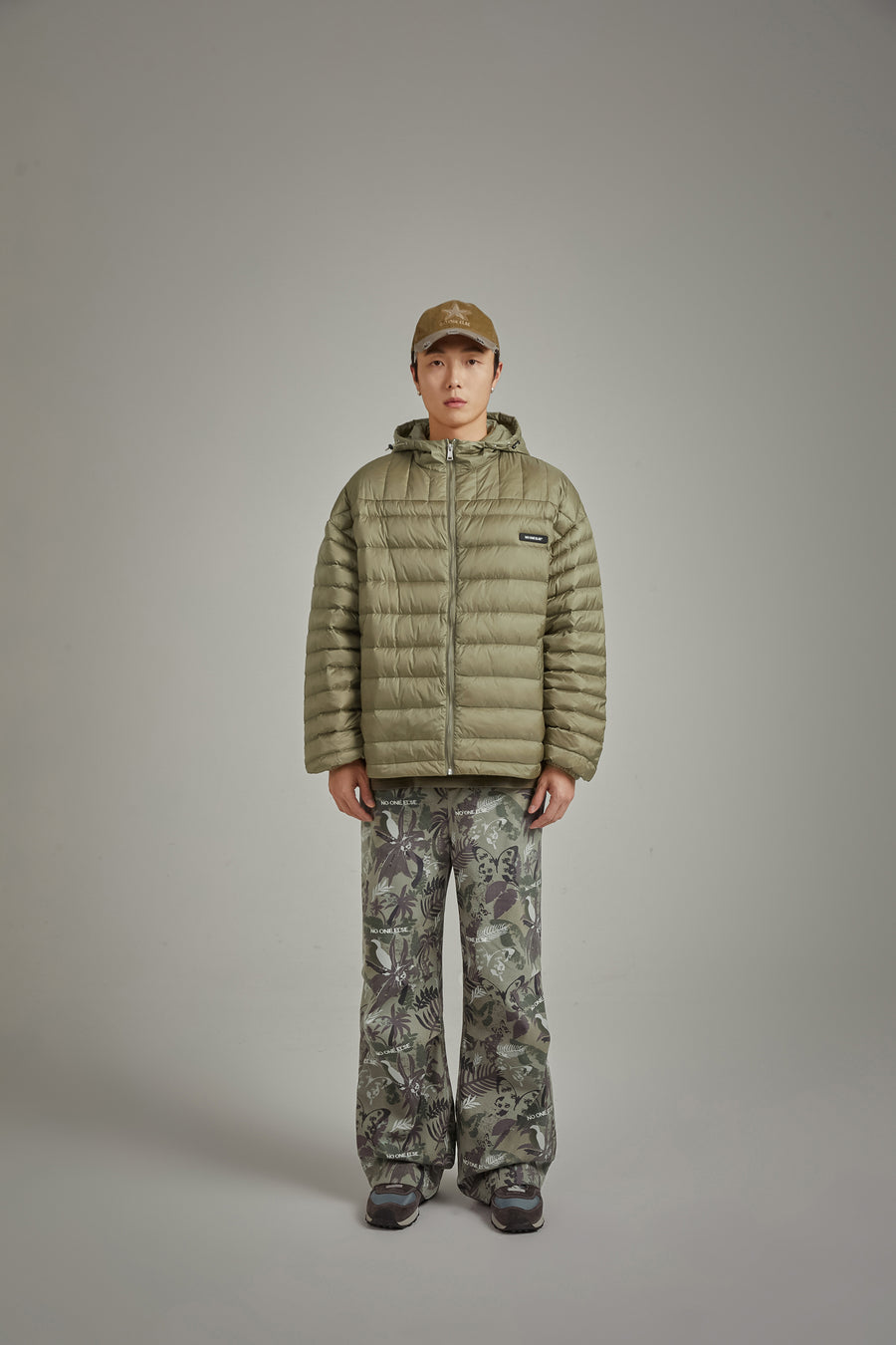 CHUU Hooded Light Padding Jacket