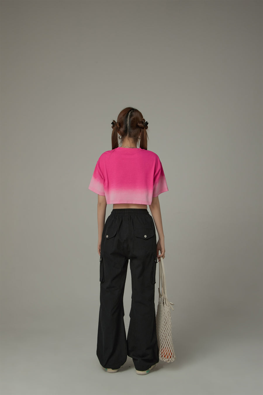 CHUU Gradient Bosa Nova Cropped T-Shirt