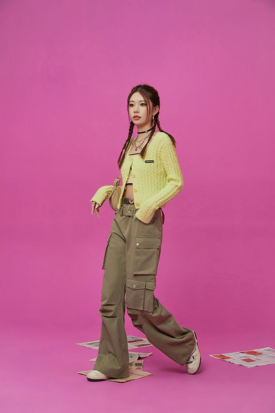 CHUU Daily Pocket Wide Pants