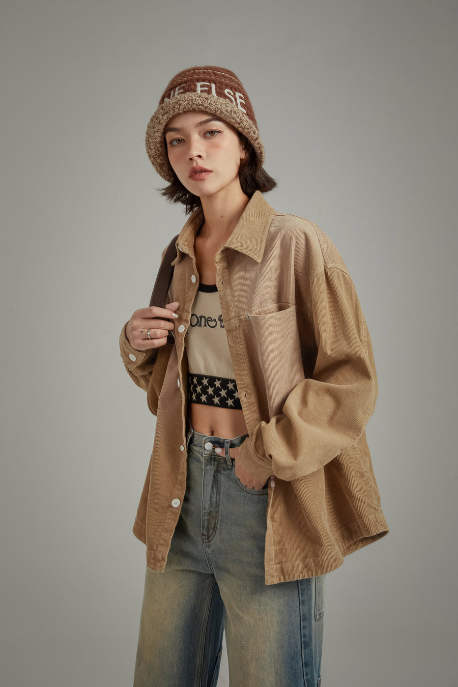 CHUU Vintage Pocket Loose Fit Shirt