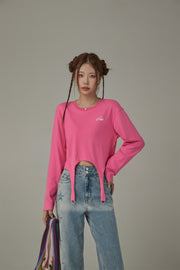 Cherry Bomb Garter Long Sleeves Sweatshirt