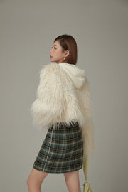 Faux Fur Loose Fit Jacket