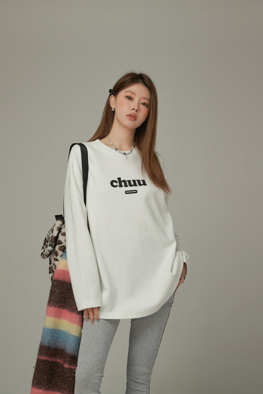 CHUU Basic Boxy Color T-Shirt