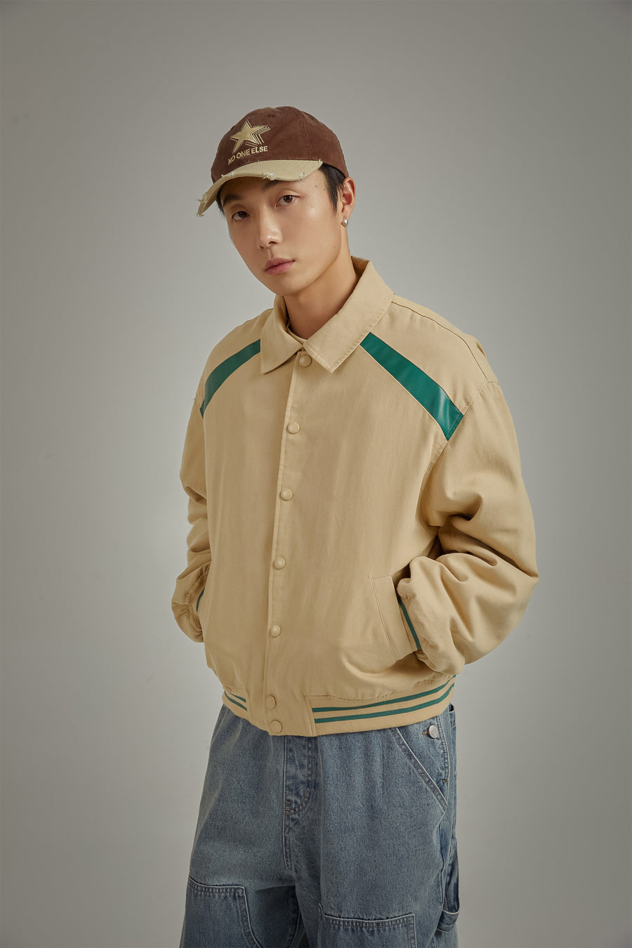 CHUU Varsity Loose Fit Jacket