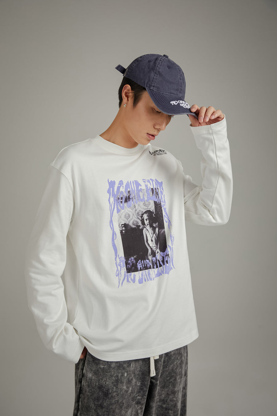 CHUU Music Printed Boxy T-Shirt