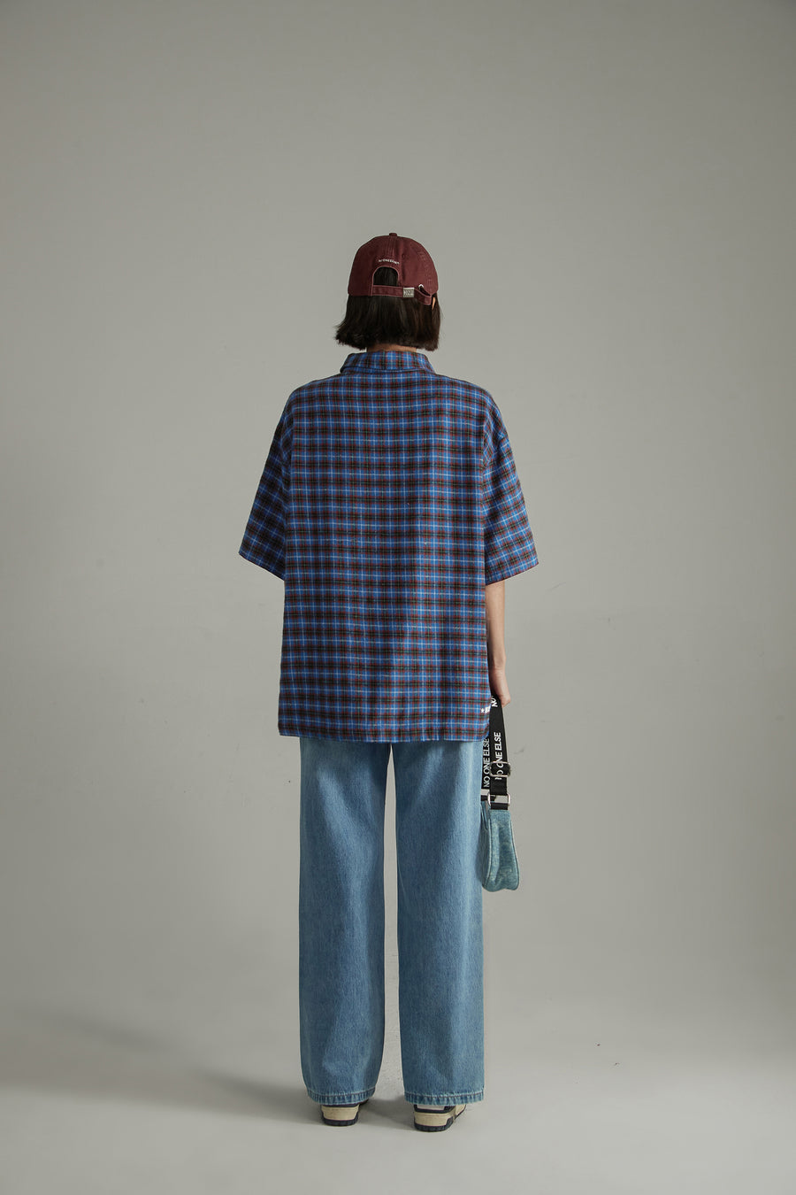 CHUU Retro Checked Loose Fit Shirt