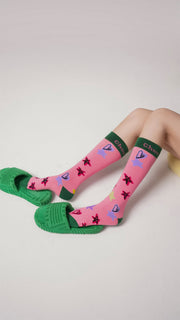 Star Heart Socks