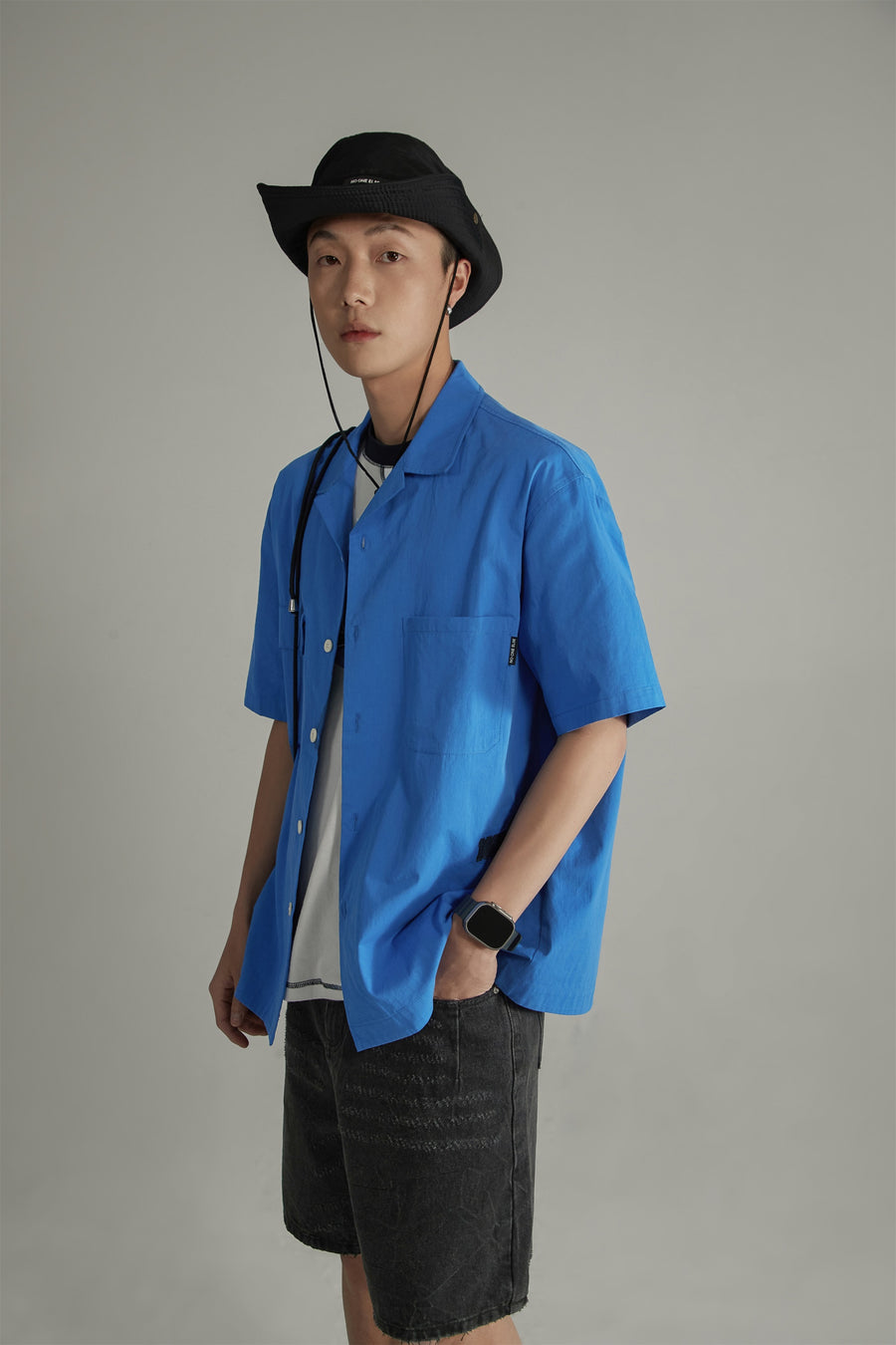 CHUU Cotton Loose Fit Button Up Shirt