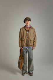 Corduroy Collar Jacket