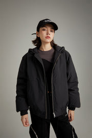 Hood Overfit Padded Jacket