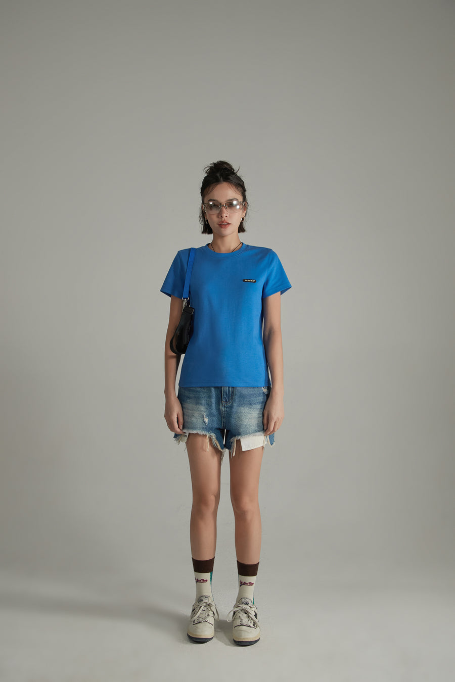 CHUU Daily Round Neck Short Sleeve T-Shirt