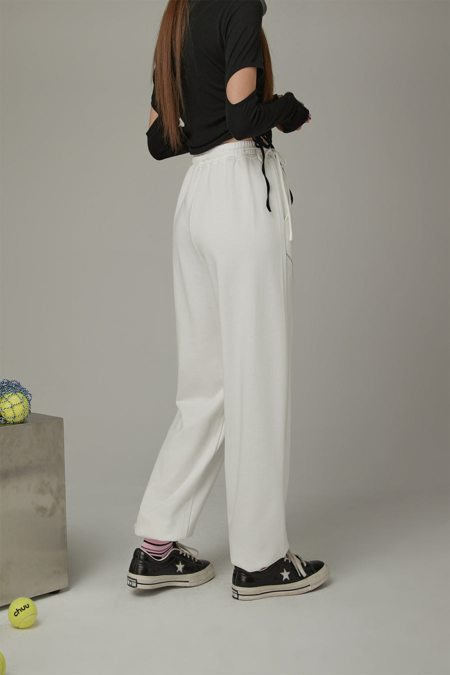 CHUU Elastic Waist Loose Jogger Pants