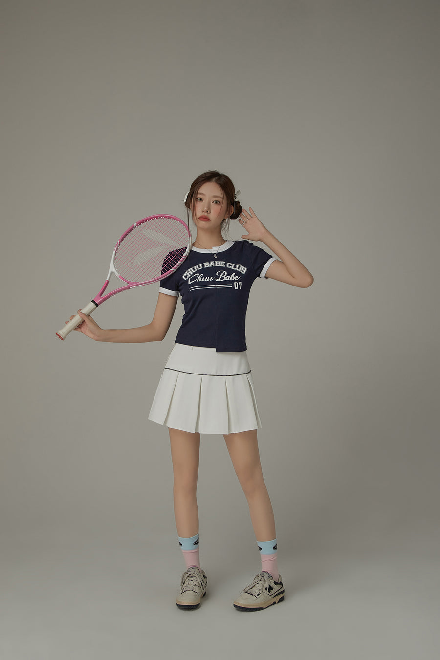 CHUU Babe Club Sporty Varsity T-Shirt