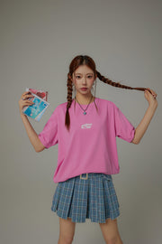 Chuu Cherry Color Basic T-Shirt