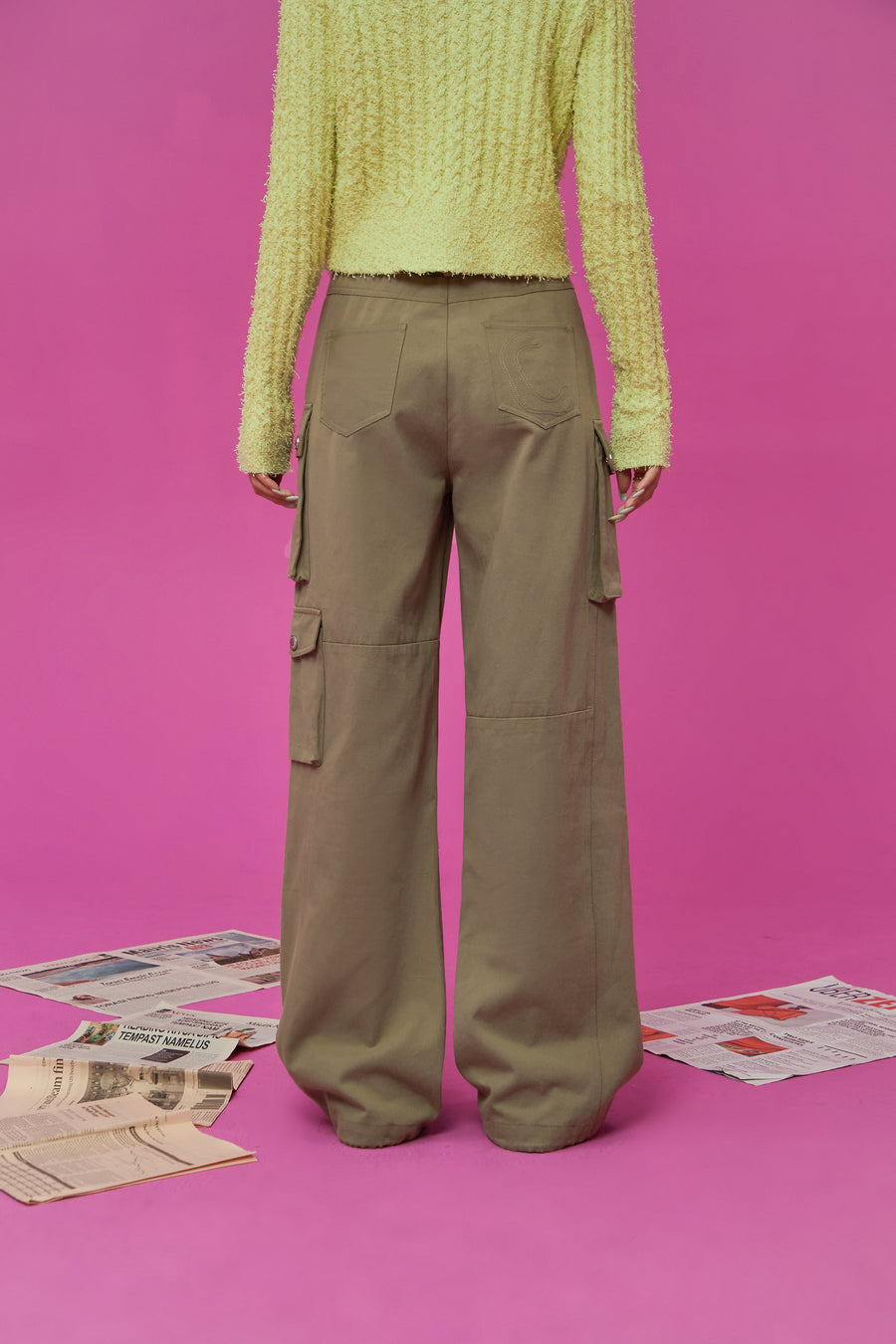 CHUU Daily Pocket Wide Pants