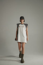 Noe Raglan Sleeveless Mini T-Shirt