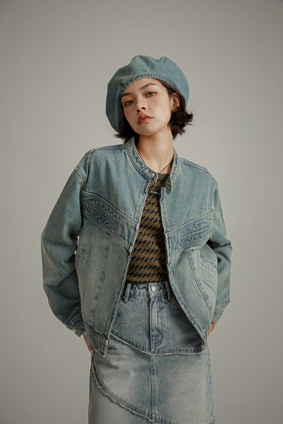 CHUU Denim Overfit Jacket