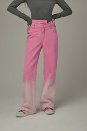 Gradient Color Jeans