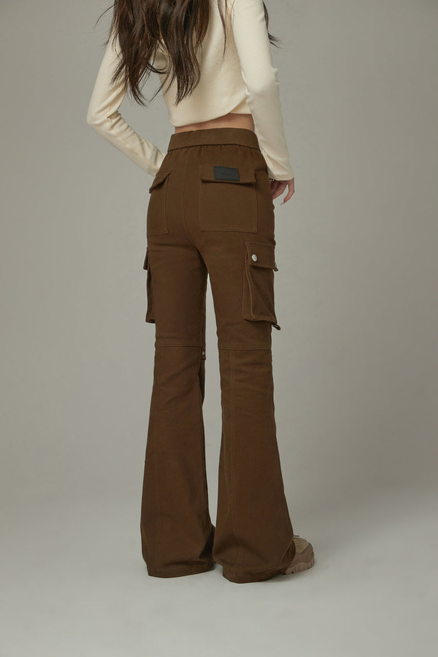 CHUU Pocket Bootcut Daily Pants