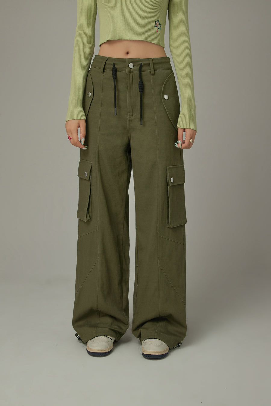 CHUU Pocket String Jogger Pants