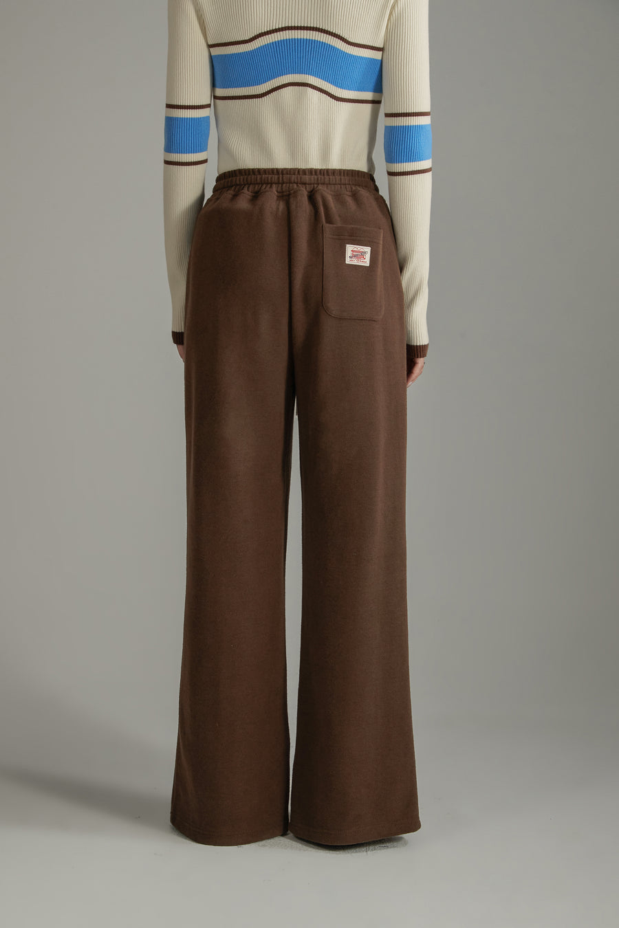 CHUU Slit Sweatpants Wide Pants