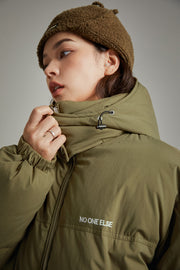 Hooded Loose Padded Jacket