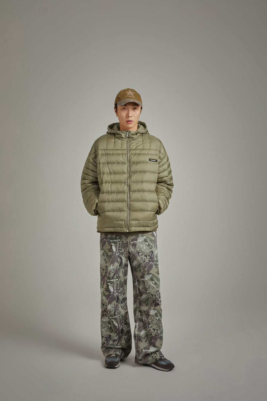 CHUU Hooded Light Padding Jacket