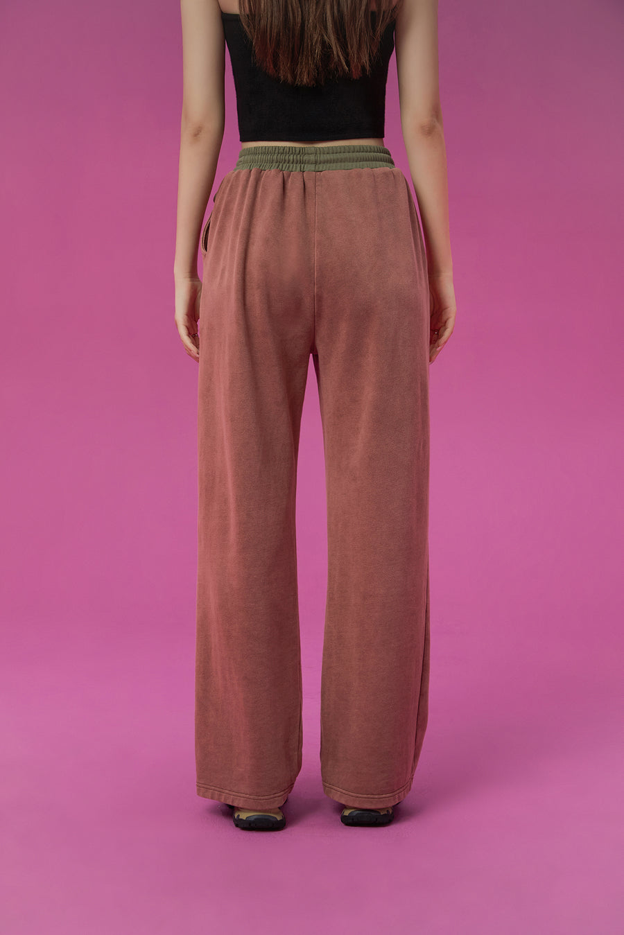 CHUU String Casual Pants