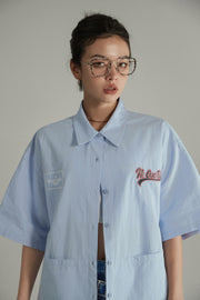 Cotton Loose-Fitting Daily Shirt