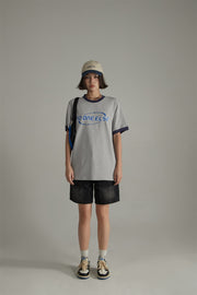 Noe Center Logo Color Loose Fit T-Shirt