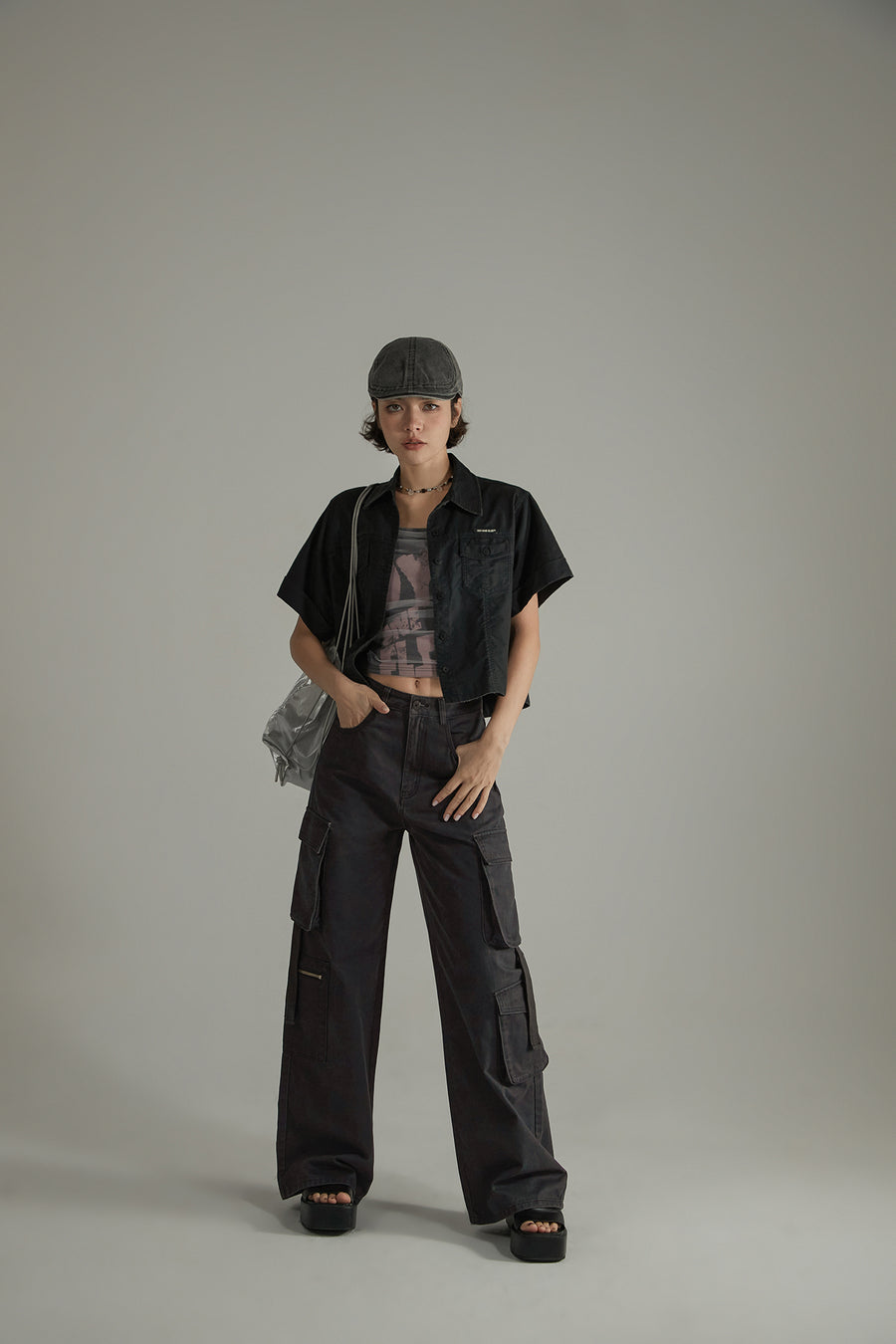 CHUU Cargo Wide Pants