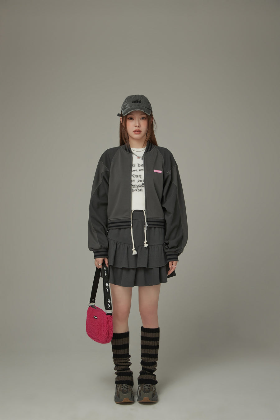 CHUU Varsity Loose Fit Jacket