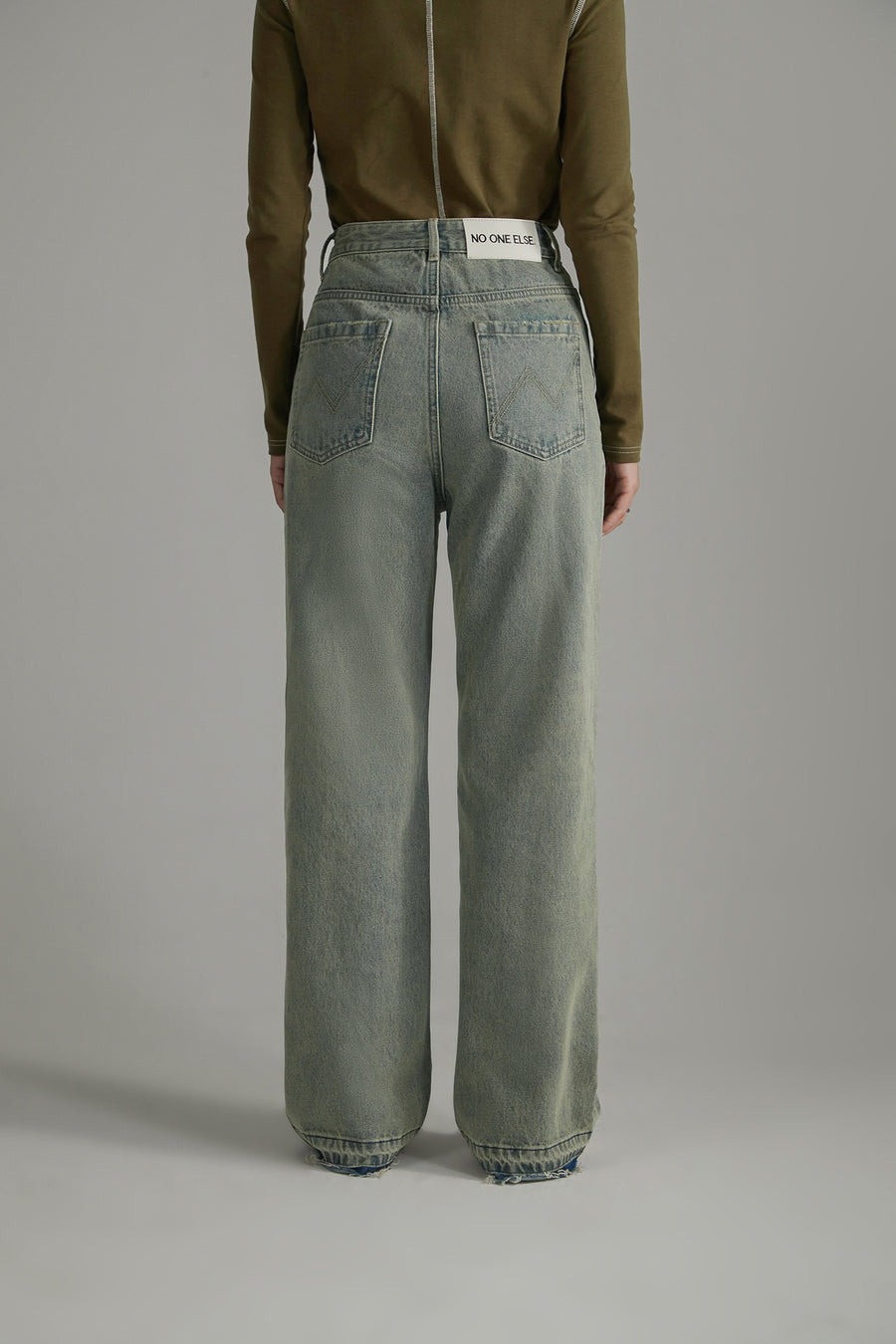 CHUU Wide Denim Daily Jeans