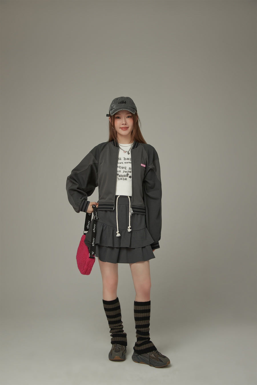 CHUU Varsity Loose Fit Jacket