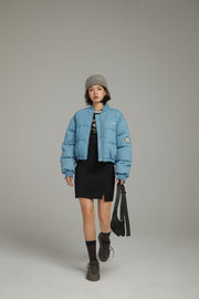 Duck Down Denim Padded Jacket