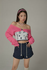 Chuu Colored Printed Tube Top