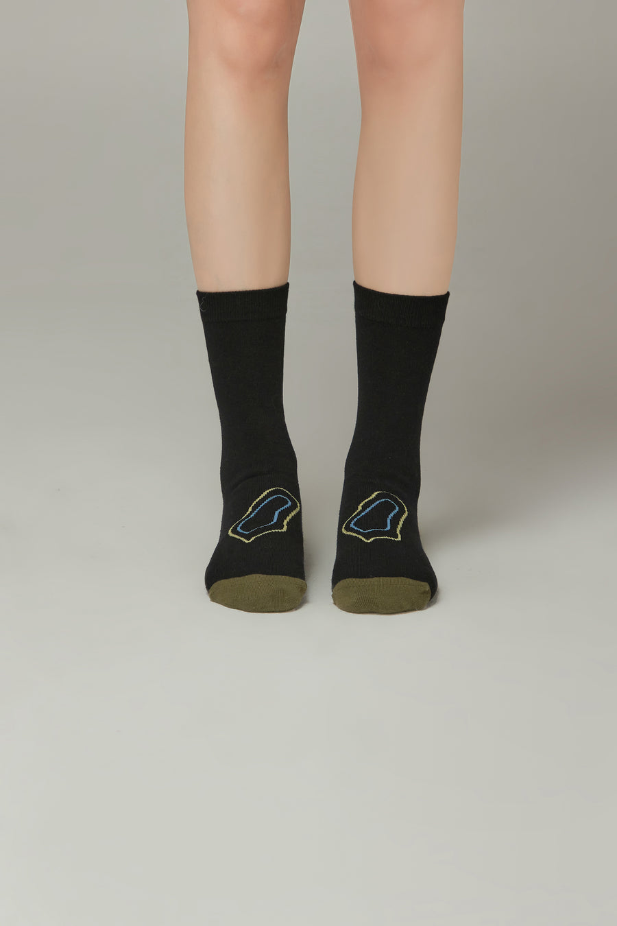 CHUU Character Color Matching Socks