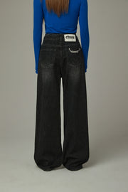 Fryaed Line Stitch String Denim Jeans