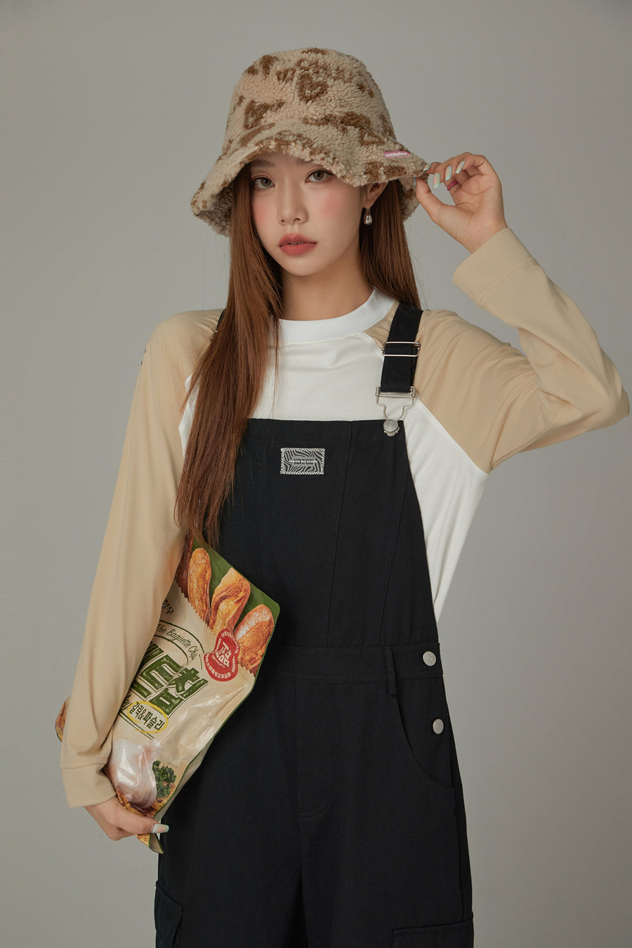 CHUU Basic Pocket Color Overalls