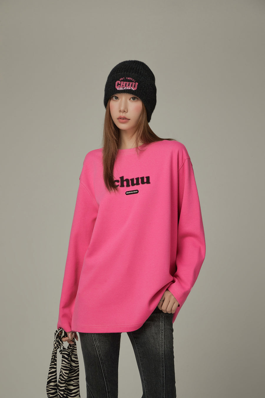 CHUU Basic Boxy Color T-Shirt