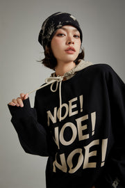 Logo Lettering Boxy Sweatshirt